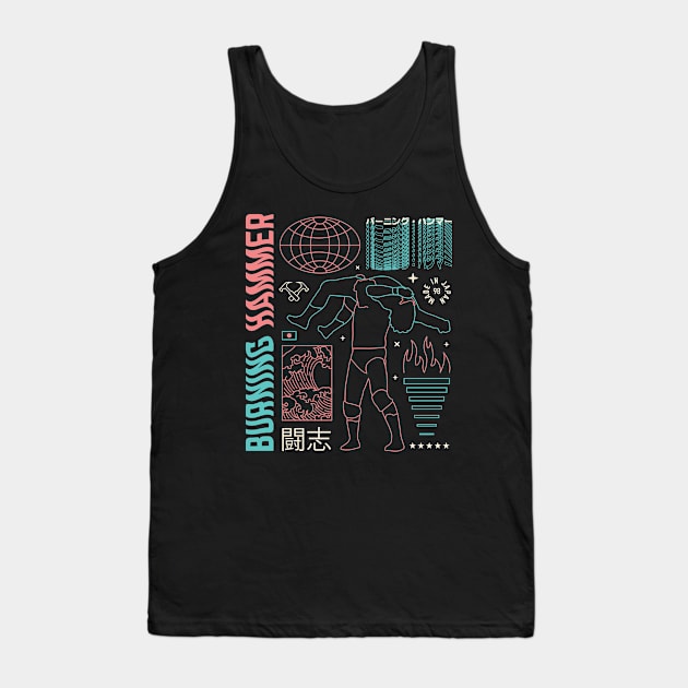 Burning Hammer Tank Top by deadright